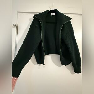 Old Navy Forest Green Knit Sweater